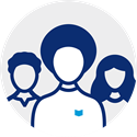 icon: a diverse group of employees